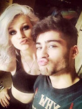 Perrie Edwards and Zayn Malik