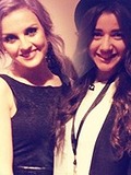 Perrie Edwards and Eleanor Calder