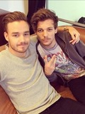 Liam Payne and Louis Tomlinson