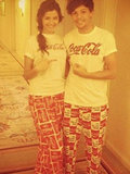 Louis Tomlinson and Eleanor Calder