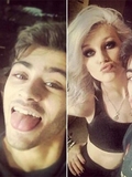 Zayn Malik and Perrie Edwards.