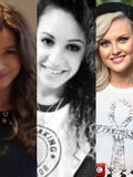 Eleanor Calder, Dani Peazer, Perrie Edwards