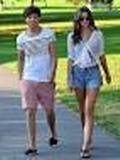 Louis Tomlinson and Eleanor Calder