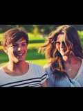 Louis Tomlinson and Eleanor Calder