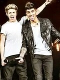 Zayn Malik and Niall Horan