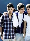 Zayn, Louis, and Liam