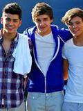 Zayn, Liam and Louis.