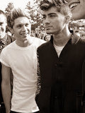 Niall Horan and Zayn Malik