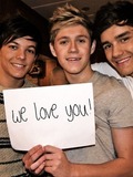 Louis Tomlinson, Niall Horan, and Liam Payne