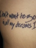 Dahlias tattoo