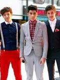 Louis Tomlinson, Zayn Malik and Liam Payne