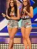 Kassidy on left, Kayla on right