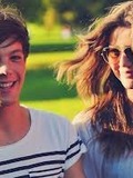 Louis Tomlinson and Eleanor Calder.