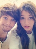 Louis Tomlinson and Eleanor Calder.