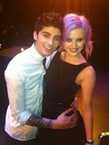 Zayn Malik and Perrie Edwards.