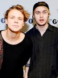 Michael (right) and Ashton (left)