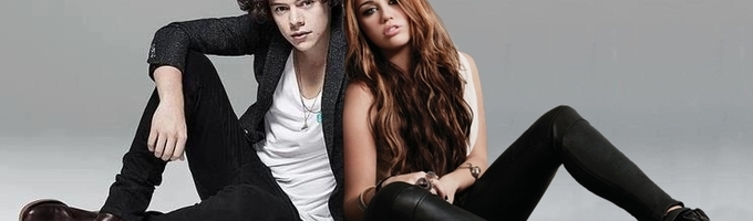 Harry and Miley..?