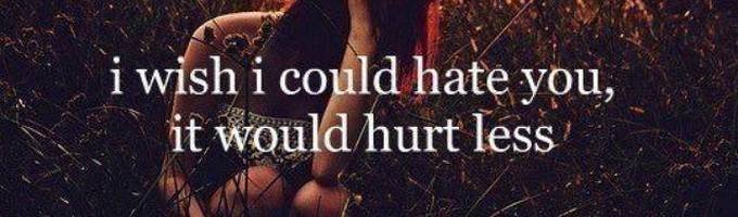 I Wish I Could Hate You