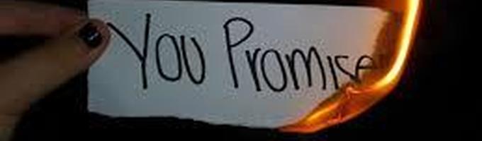 you promised!