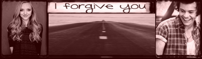 I forgive you